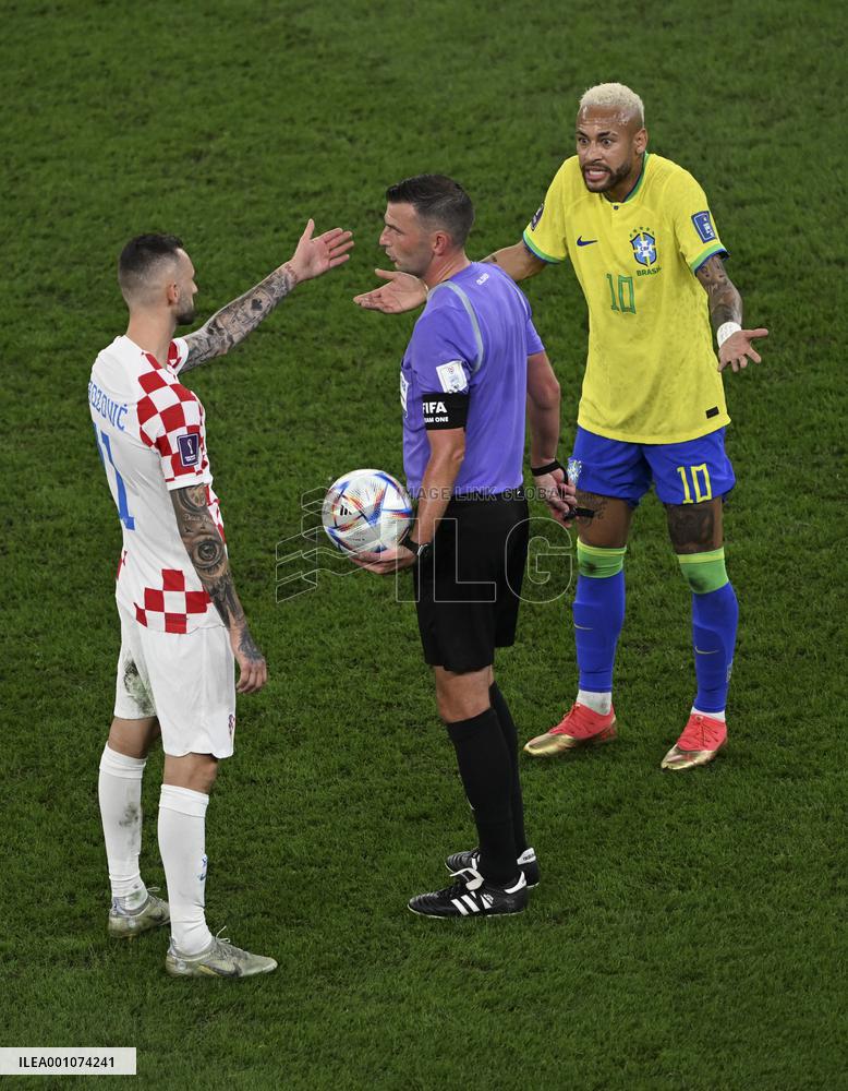 (SP)QATAR-AL RAYYAN-2022 WORLD CUP-QUARTERFINAL-CRO VS BRA