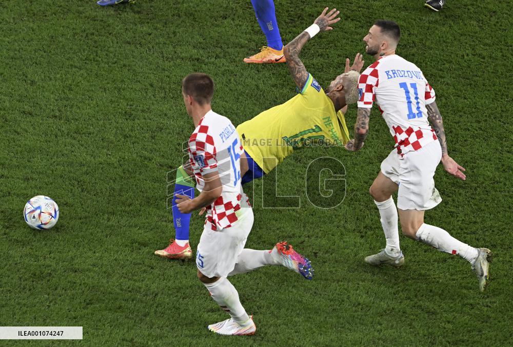 (SP)QATAR-AL RAYYAN-2022 WORLD CUP-QUARTERFINAL-CRO VS BRA