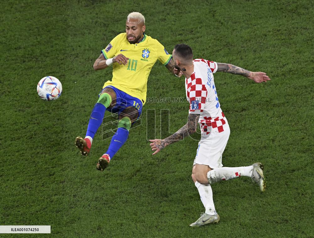 (SP)QATAR-AL RAYYAN-2022 WORLD CUP-QUARTERFINAL-CRO VS BRA