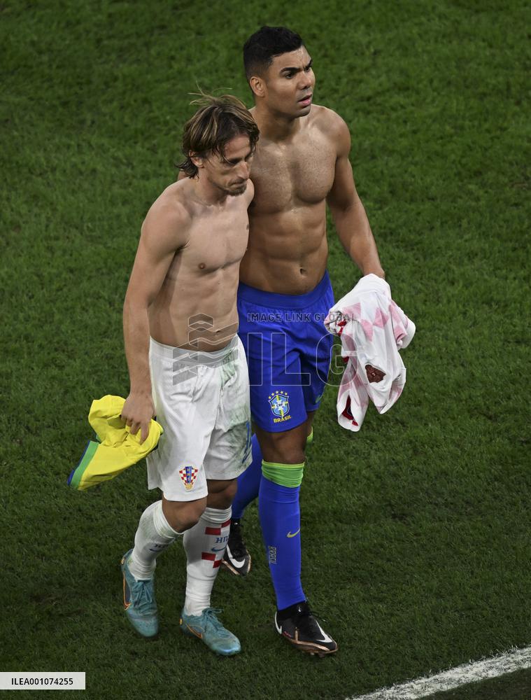 (SP)QATAR-AL RAYYAN-2022 WORLD CUP-QUARTERFINAL-CRO VS BRA