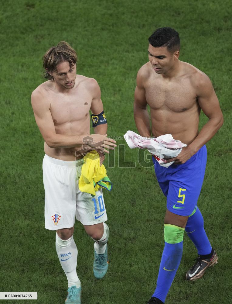 (SP)QATAR-AL RAYYAN-2022 WORLD CUP-QUARTERFINAL-CRO VS BRA