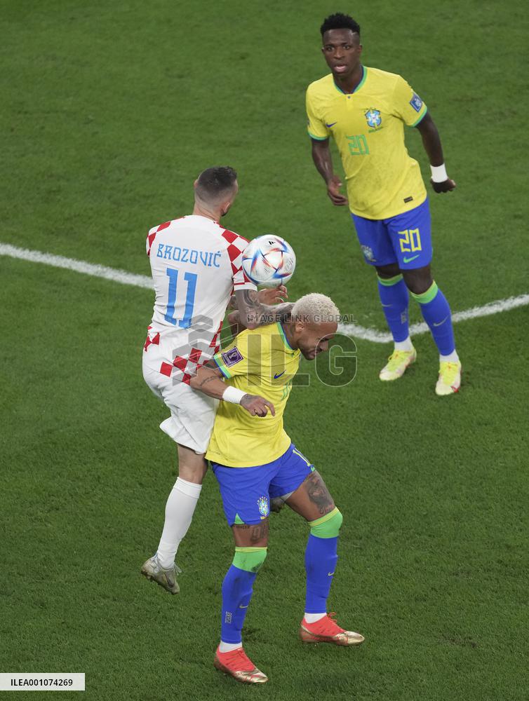 (SP)QATAR-AL RAYYAN-2022 WORLD CUP-QUARTERFINAL-CRO VS BRA
