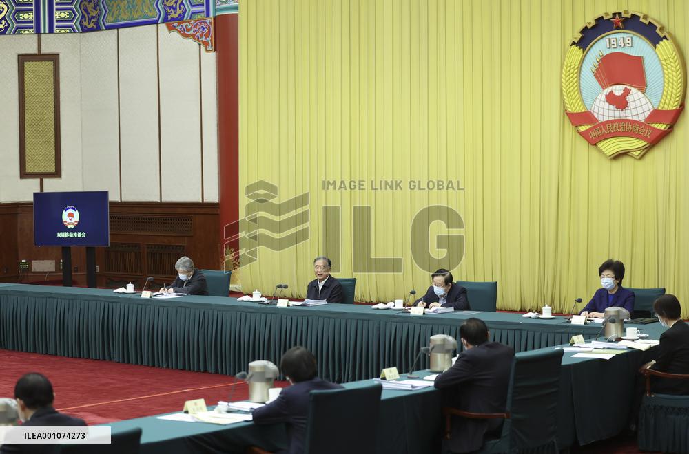 CHINA-BEIJING-CPPCC-WANG YANG-BIWEEKLY SESSION (CN)