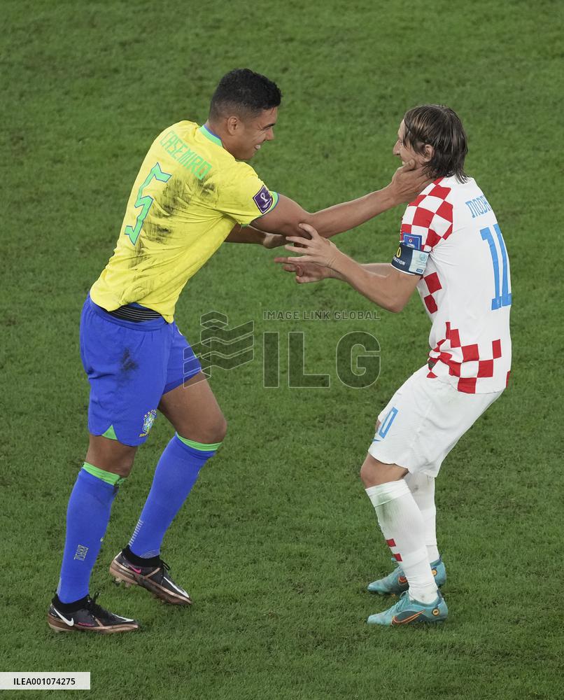 (SP)QATAR-AL RAYYAN-2022 WORLD CUP-QUARTERFINAL-CRO VS BRA