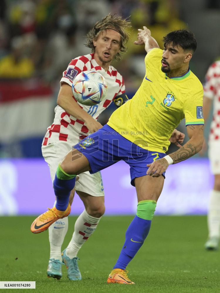 (SP)QATAR-AL RAYYAN-2022 WORLD CUP-QUARTERFINAL-CRO VS BRA