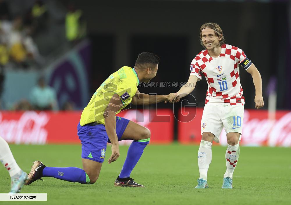 (SP)QATAR-AL RAYYAN-2022 WORLD CUP-QUARTERFINAL-CRO VS BRA