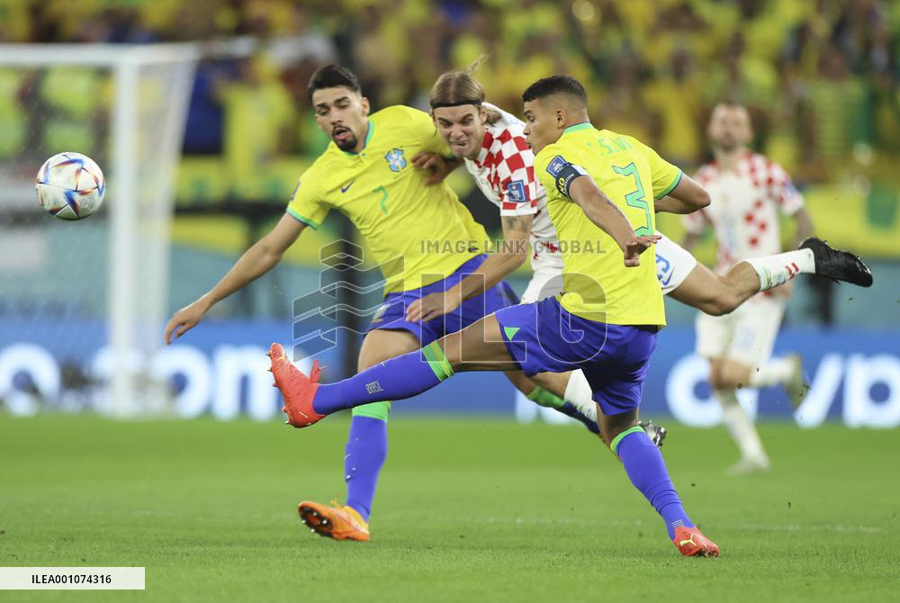 (SP)QATAR-AL RAYYAN-2022 WORLD CUP-QUARTERFINAL-CRO VS BRA