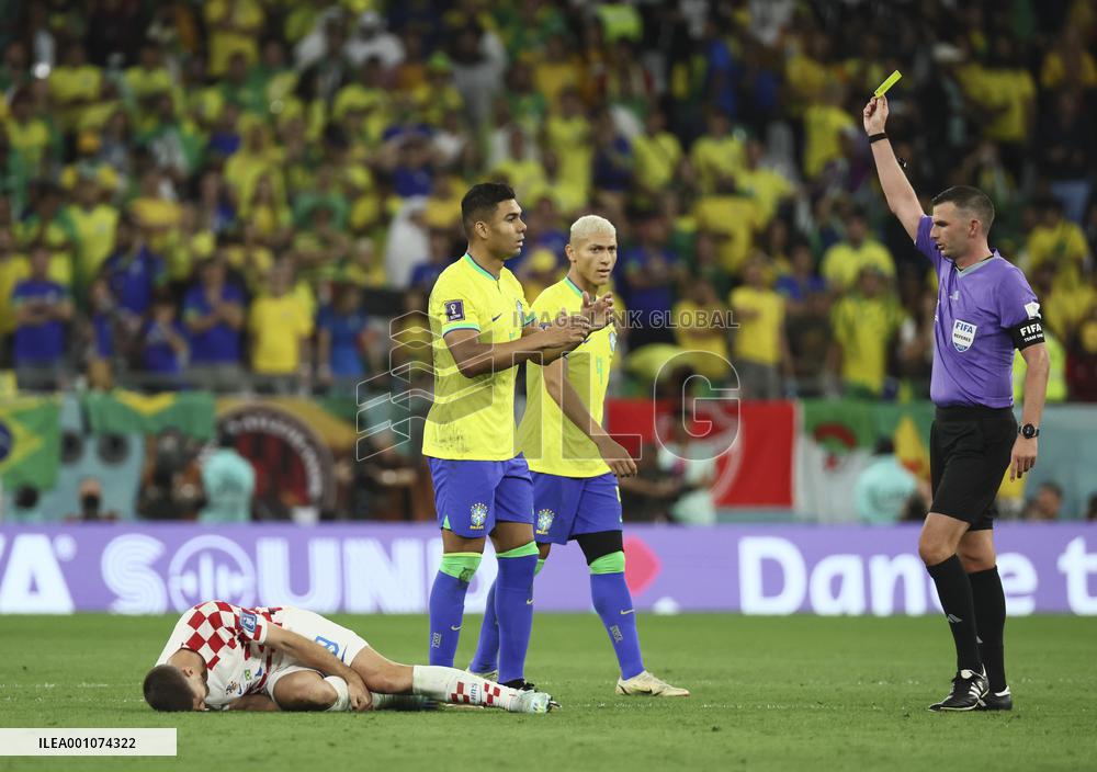 (SP)QATAR-AL RAYYAN-2022 WORLD CUP-QUARTERFINAL-CRO VS BRA