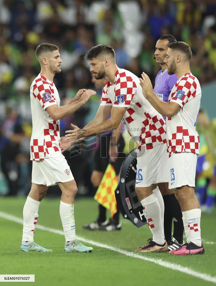 (SP)QATAR-AL RAYYAN-2022 WORLD CUP-QUARTERFINAL-CRO VS BRA