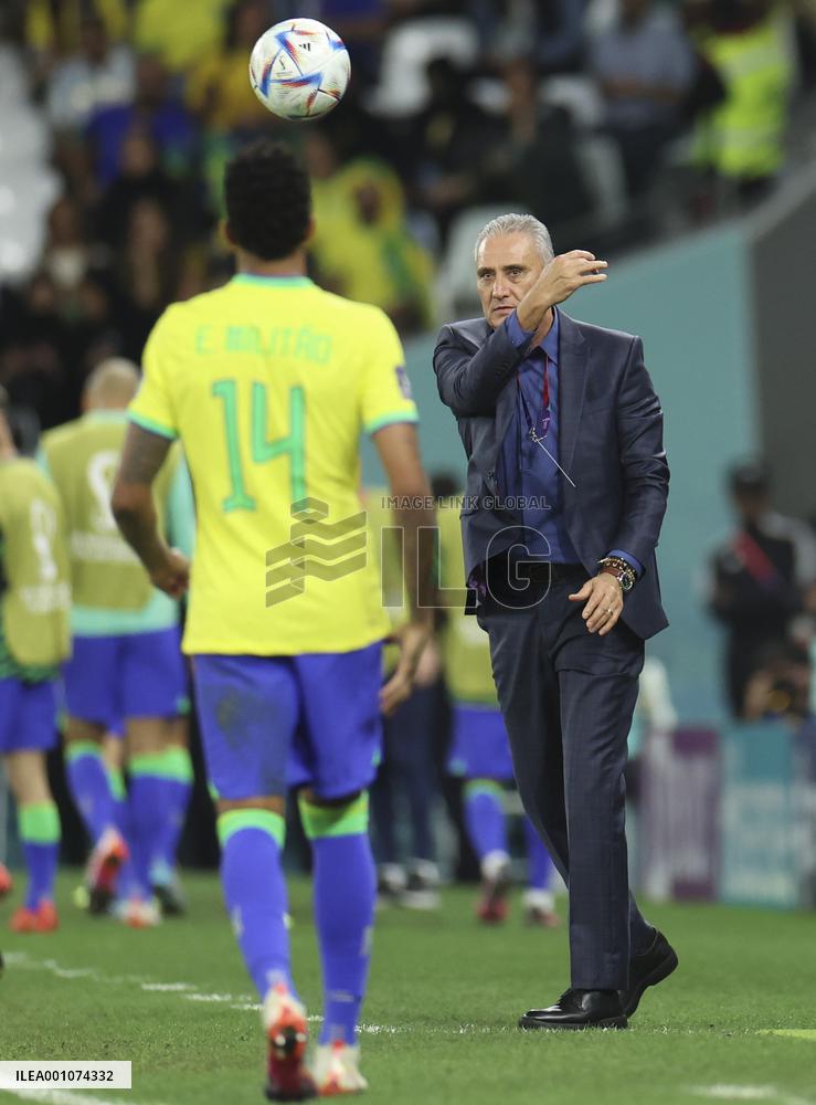 (SP)QATAR-AL RAYYAN-2022 WORLD CUP-QUARTERFINAL-CRO VS BRA