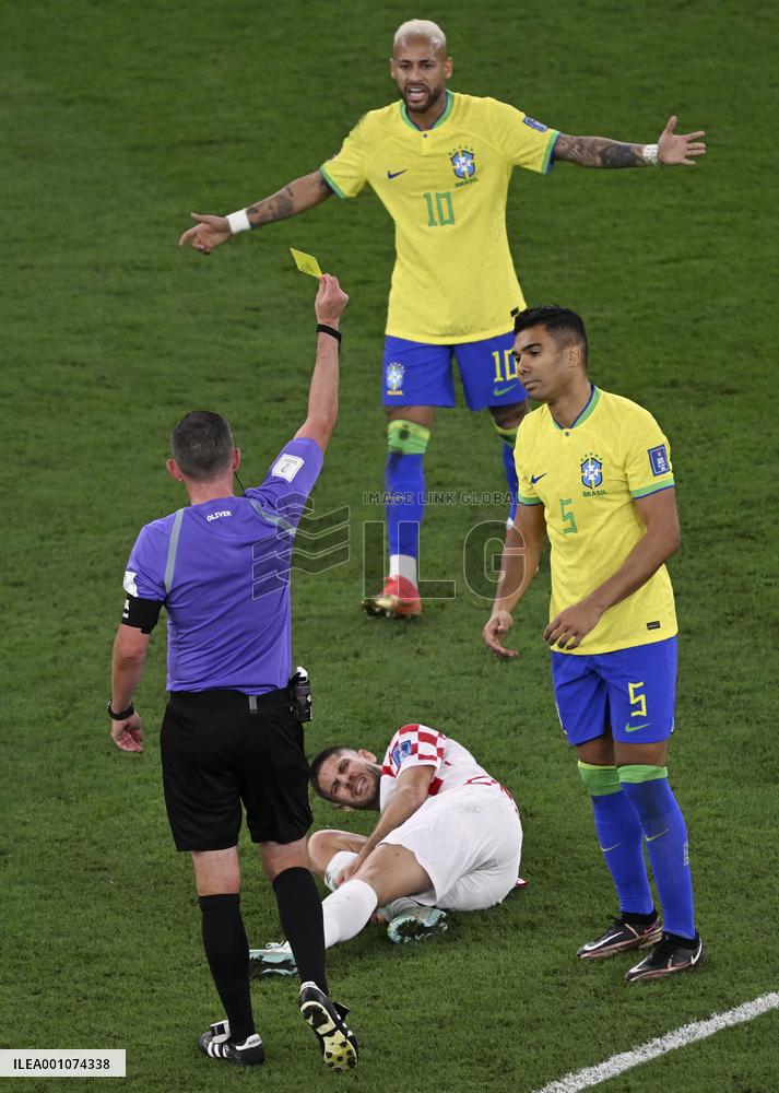 (SP)QATAR-AL RAYYAN-2022 WORLD CUP-QUARTERFINAL-CRO VS BRA