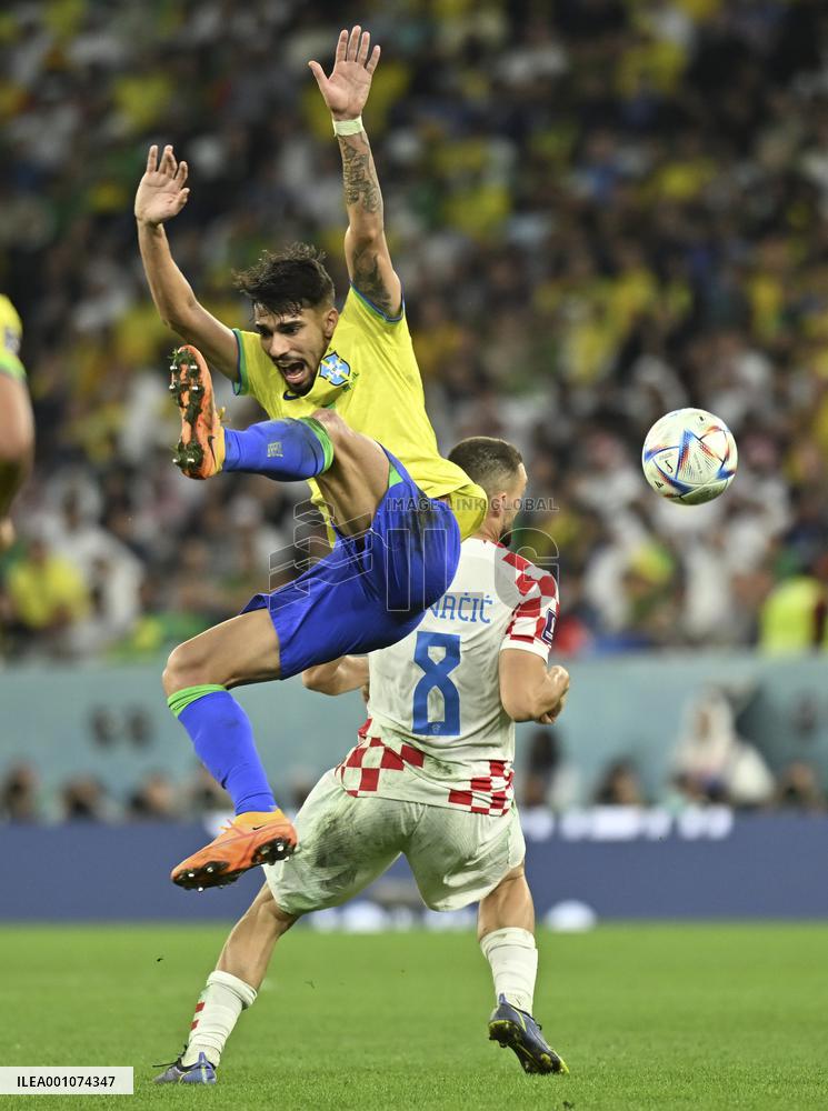 (SP)QATAR-AL RAYYAN-2022 WORLD CUP-QUARTERFINAL-CRO VS BRA