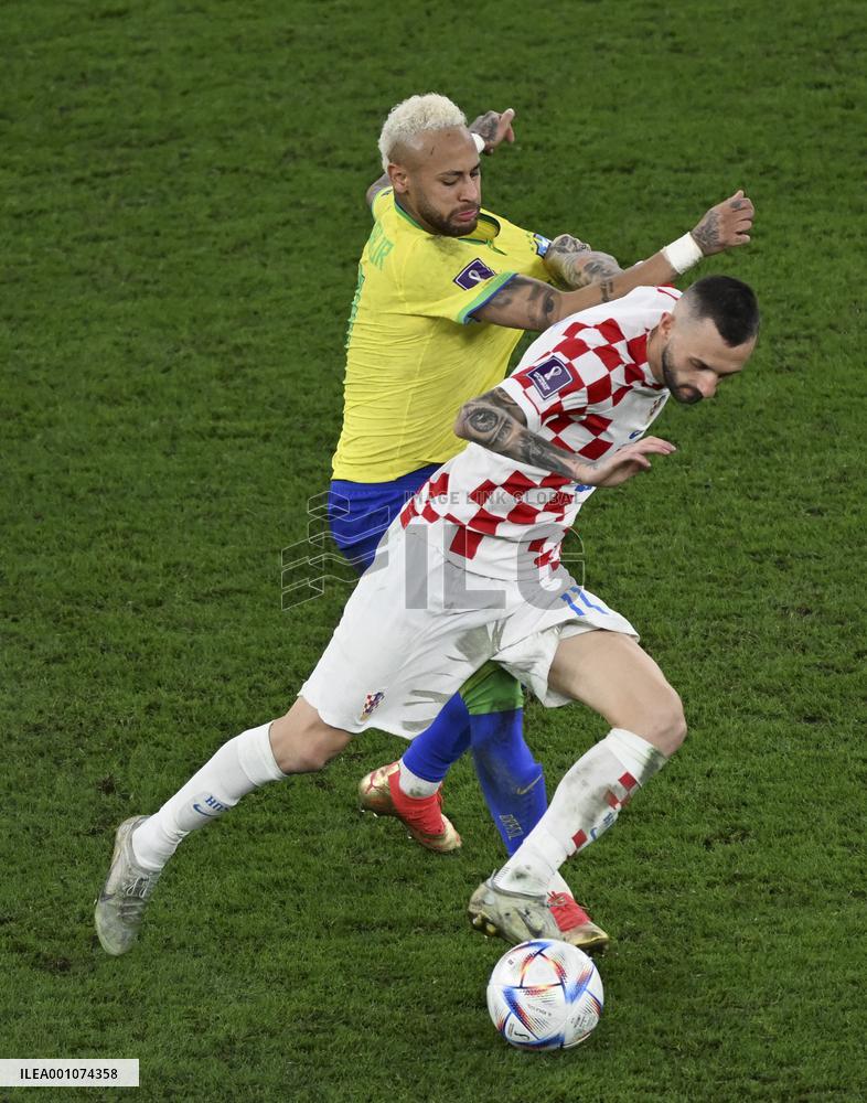 (SP)QATAR-AL RAYYAN-2022 WORLD CUP-QUARTERFINAL-CRO VS BRA