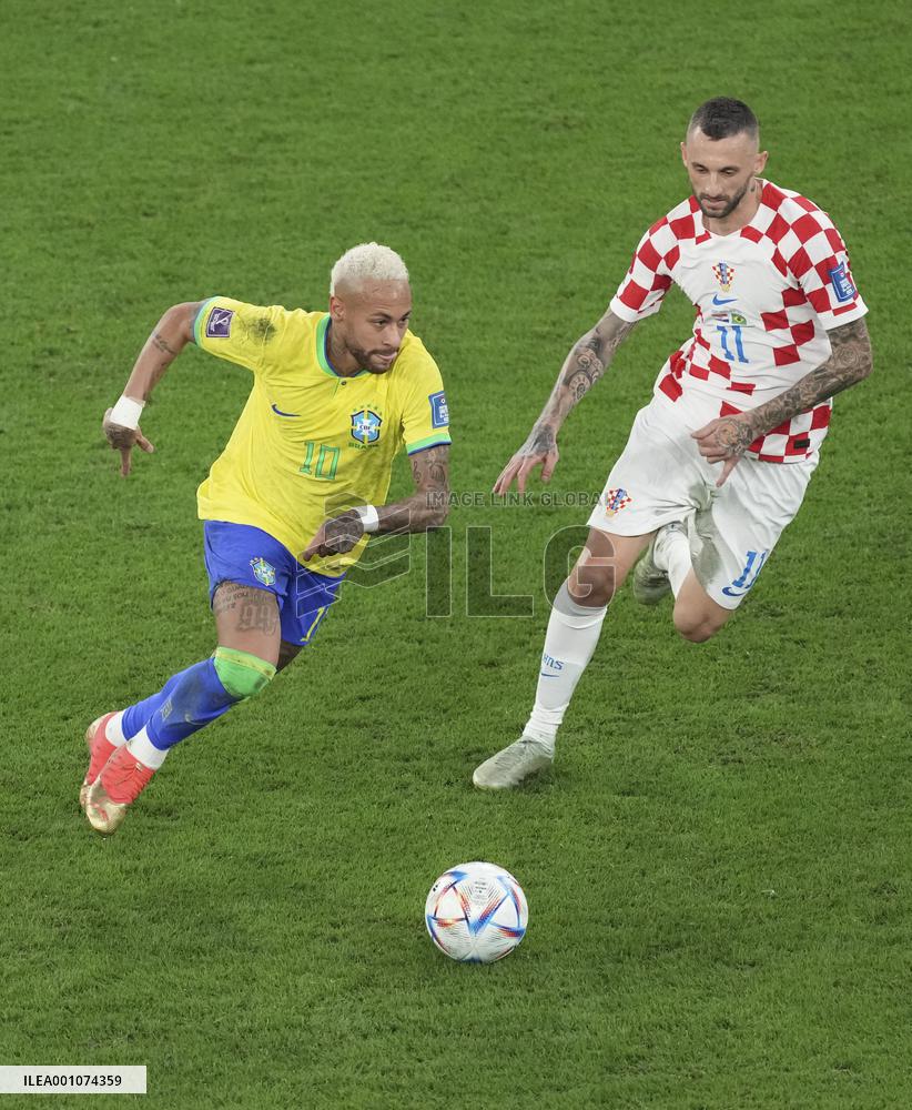 (SP)QATAR-AL RAYYAN-2022 WORLD CUP-QUARTERFINAL-CRO VS BRA