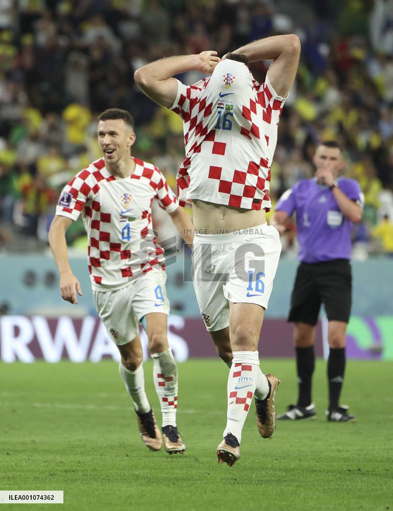 (SP)QATAR-AL RAYYAN-2022 WORLD CUP-QUARTERFINAL-CRO VS BRA