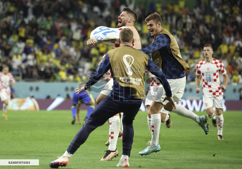 (SP)QATAR-AL RAYYAN-2022 WORLD CUP-QUARTERFINAL-CRO VS BRA