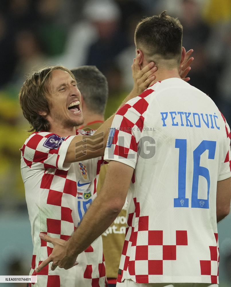 (SP)QATAR-AL RAYYAN-2022 WORLD CUP-QUARTERFINAL-CRO VS BRA