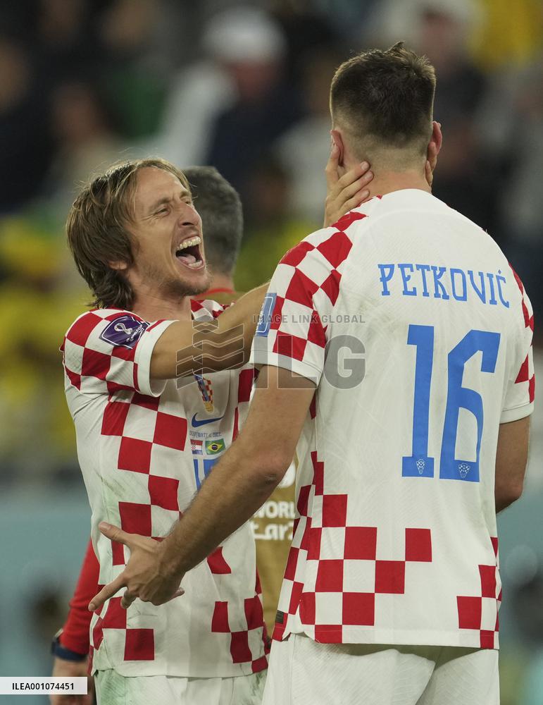 (SP)QATAR-AL RAYYAN-2022 WORLD CUP-QUARTERFINAL-CRO VS BRA