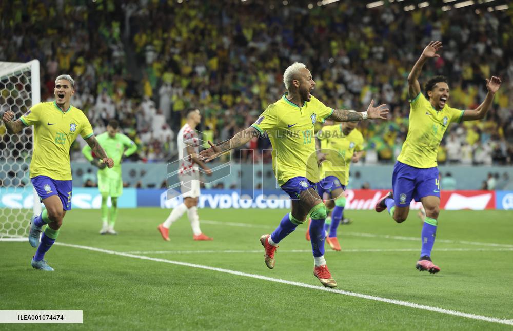 (SP)QATAR-AL RAYYAN-2022 WORLD CUP-QUARTERFINAL-CRO VS BRA