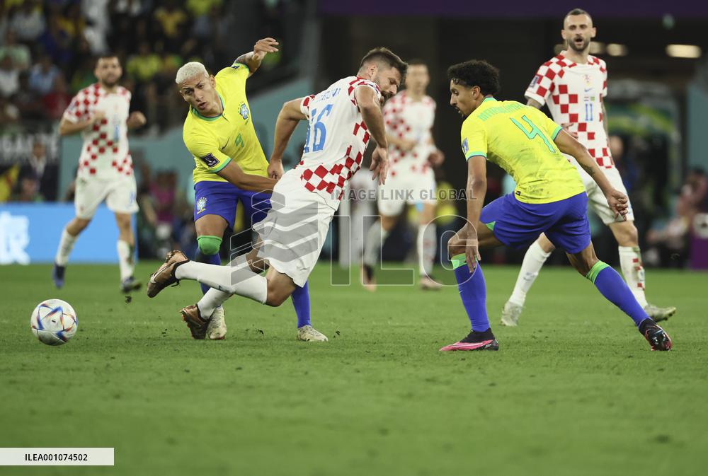 (SP)QATAR-AL RAYYAN-2022 WORLD CUP-QUARTERFINAL-CRO VS BRA