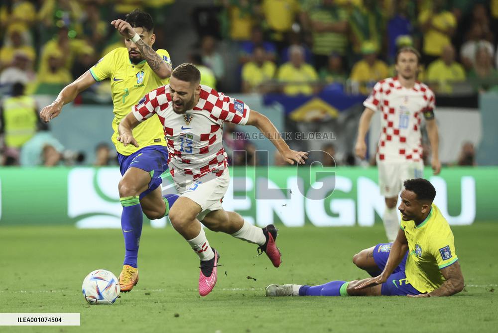 (SP)QATAR-AL RAYYAN-2022 WORLD CUP-QUARTERFINAL-CRO VS BRA
