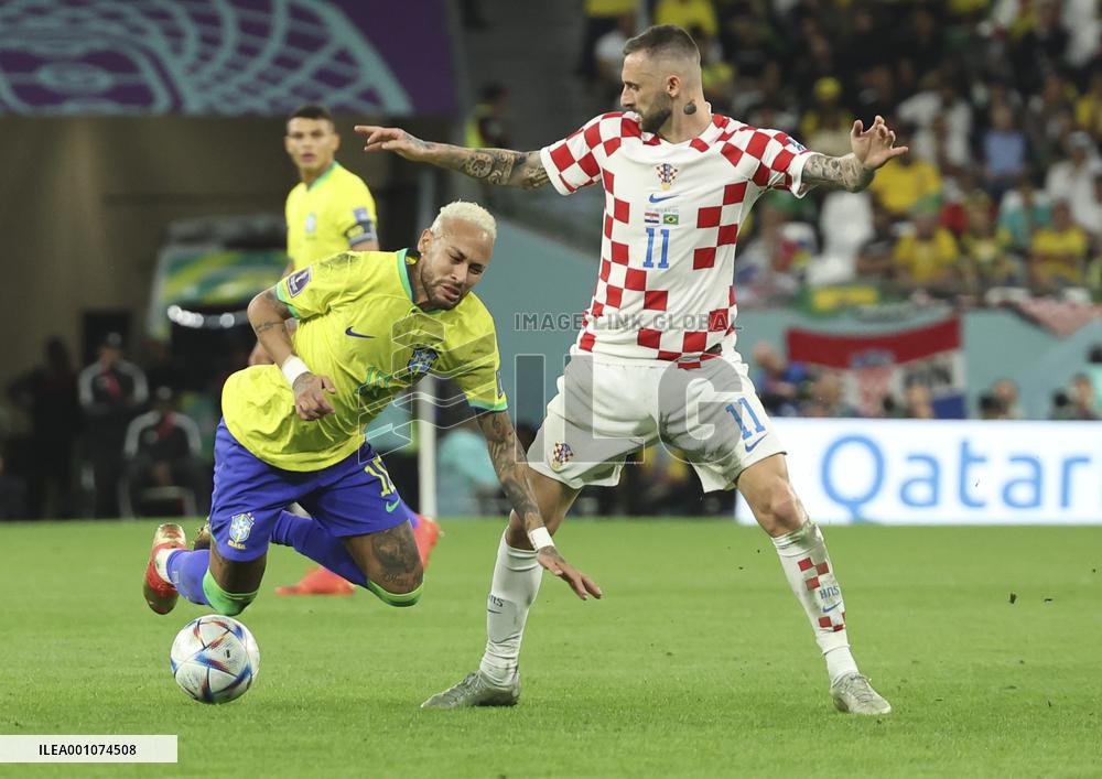(SP)QATAR-AL RAYYAN-2022 WORLD CUP-QUARTERFINAL-CRO VS BRA