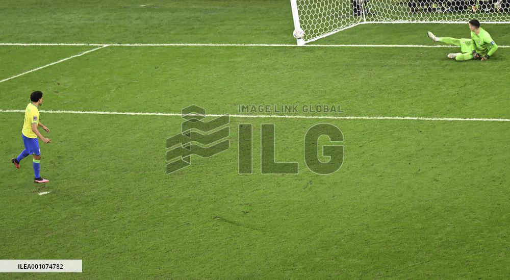 (SP)QATAR-AL RAYYAN-2022 WORLD CUP-QUARTERFINAL-CRO VS BRA