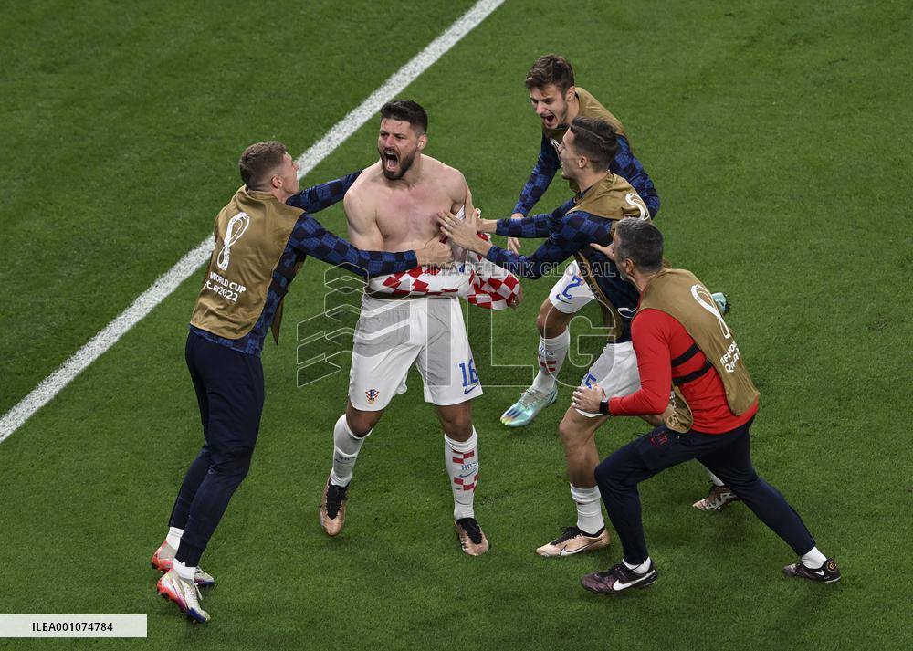 (SP)QATAR-AL RAYYAN-2022 WORLD CUP-QUARTERFINAL-CRO VS BRA