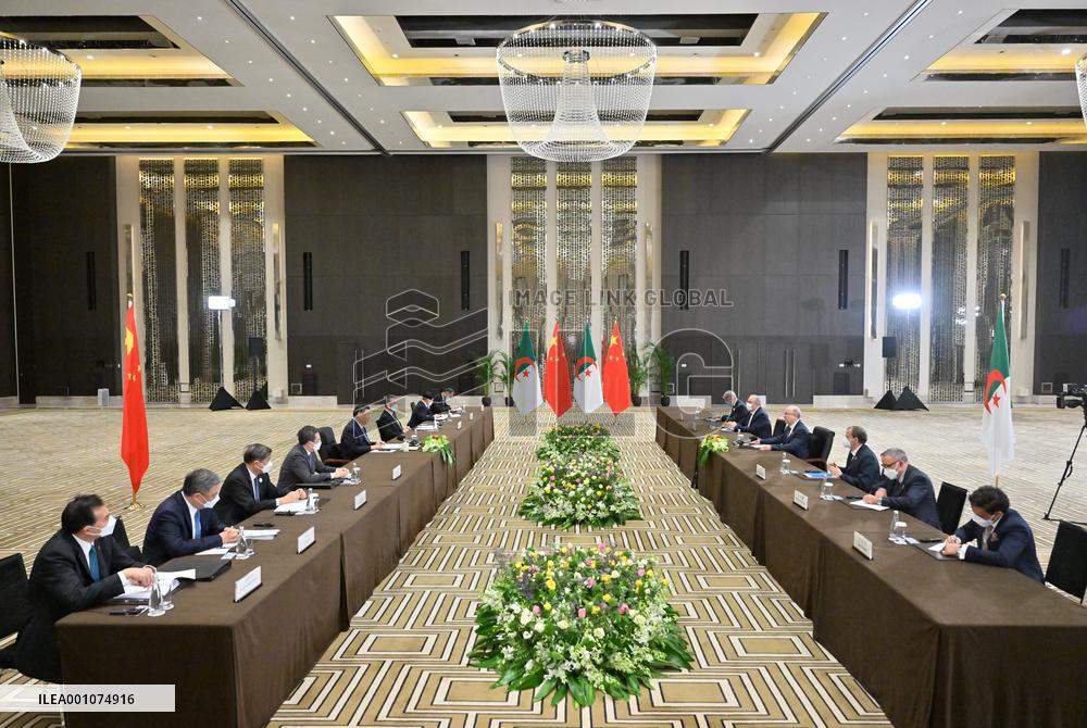 SAUDI ARABIA-RIYADH-XI JINPING-ALGERIA-PM-MEETING