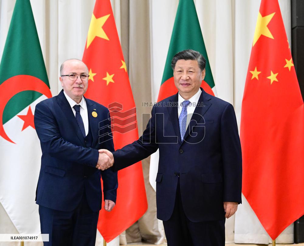 SAUDI ARABIA-RIYADH-XI JINPING-ALGERIA-PM-MEETING