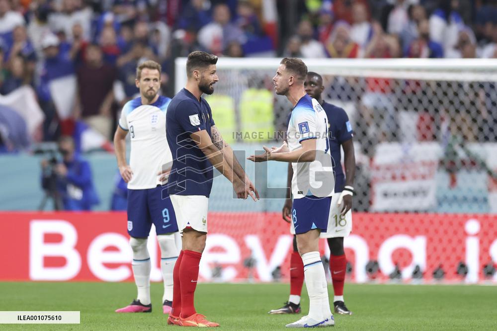 (SP)QATAR-AL KHOR-2022 WORLD CUP-QUARTERFINAL-ENG VS FRA