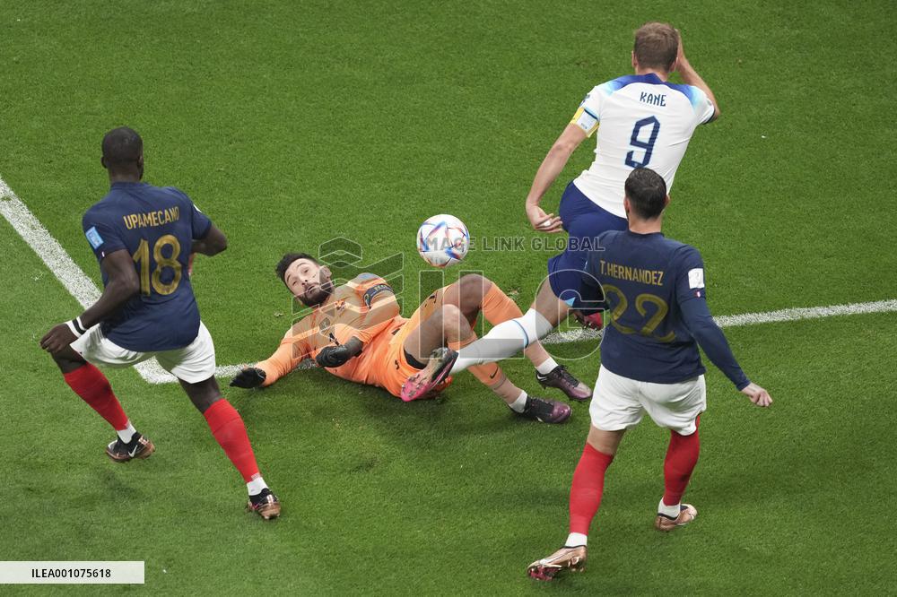 (SP)QATAR-AL KHOR-2022 WORLD CUP-QUARTERFINAL-ENG VS FRA