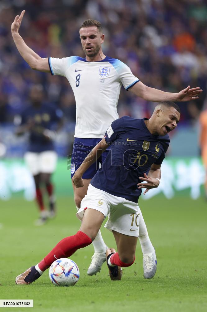 (SP)QATAR-AL KHOR-2022 WORLD CUP-QUARTERFINAL-ENG VS FRA
