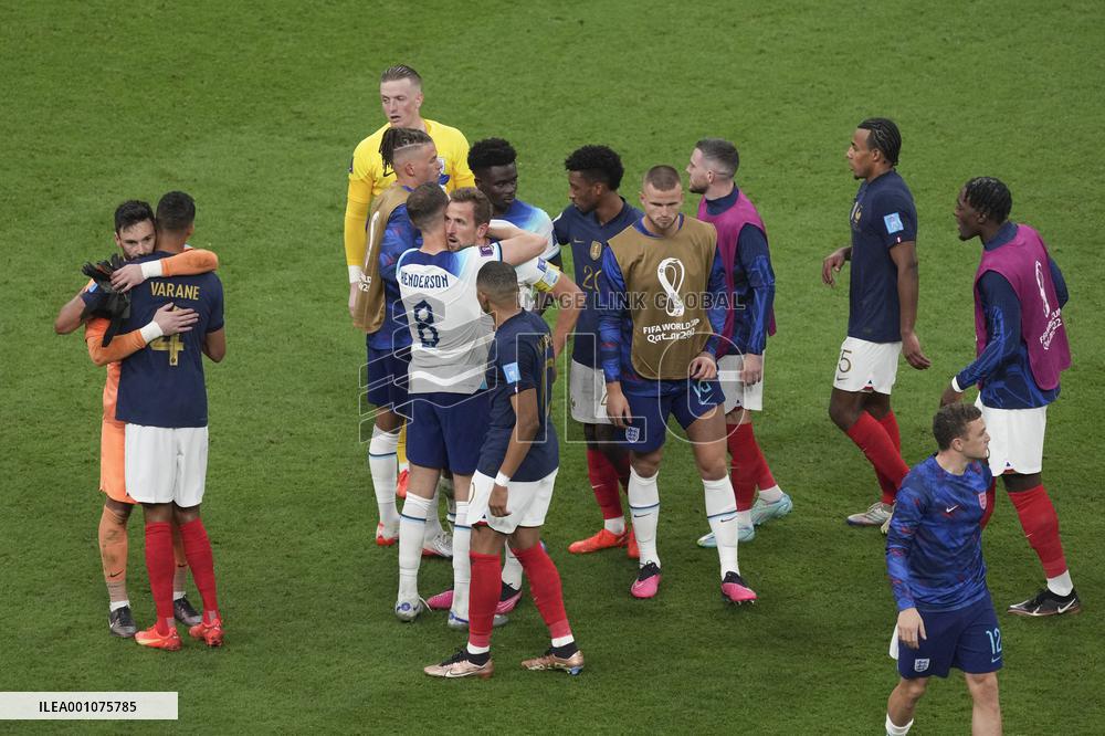 (SP)QATAR-AL KHOR-2022 WORLD CUP-QUARTERFINAL-ENG VS FRA