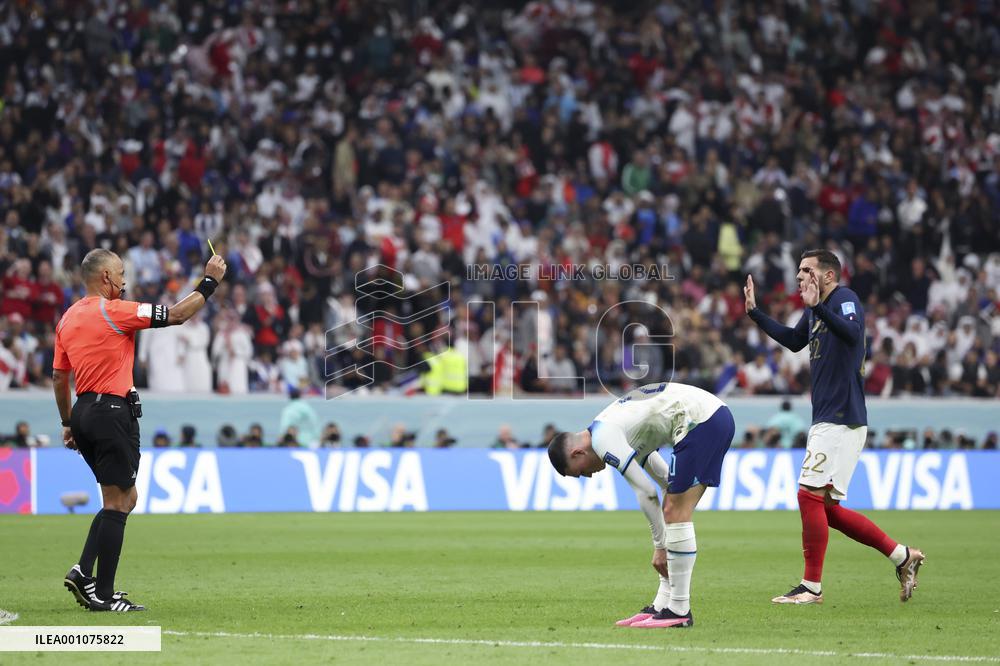 (SP)QATAR-AL KHOR-2022 WORLD CUP-QUARTERFINAL-ENG VS FRA