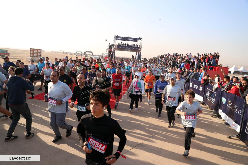 (SP) EGYPT-CAIRO-PYRAMIDS HALF MARATHON