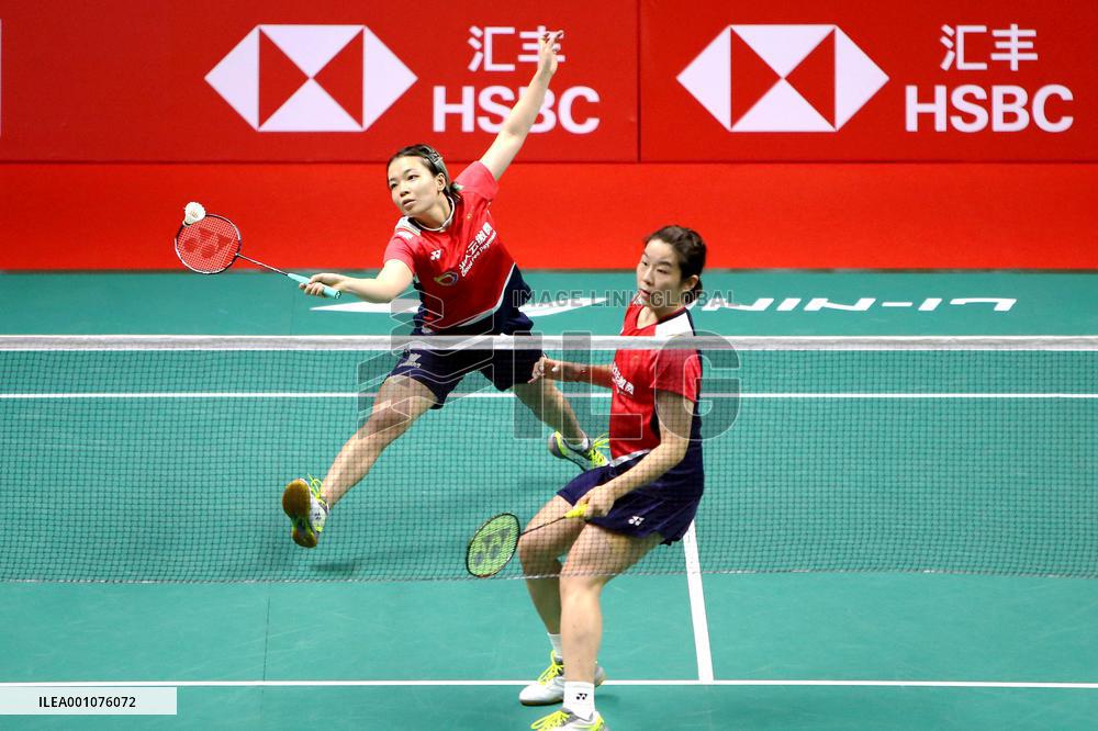 (SP)THAILAND-BANGKOK-BADMINTON-WORLD TOUR FINALS-WOMEN'S DOUBLES-FINAL