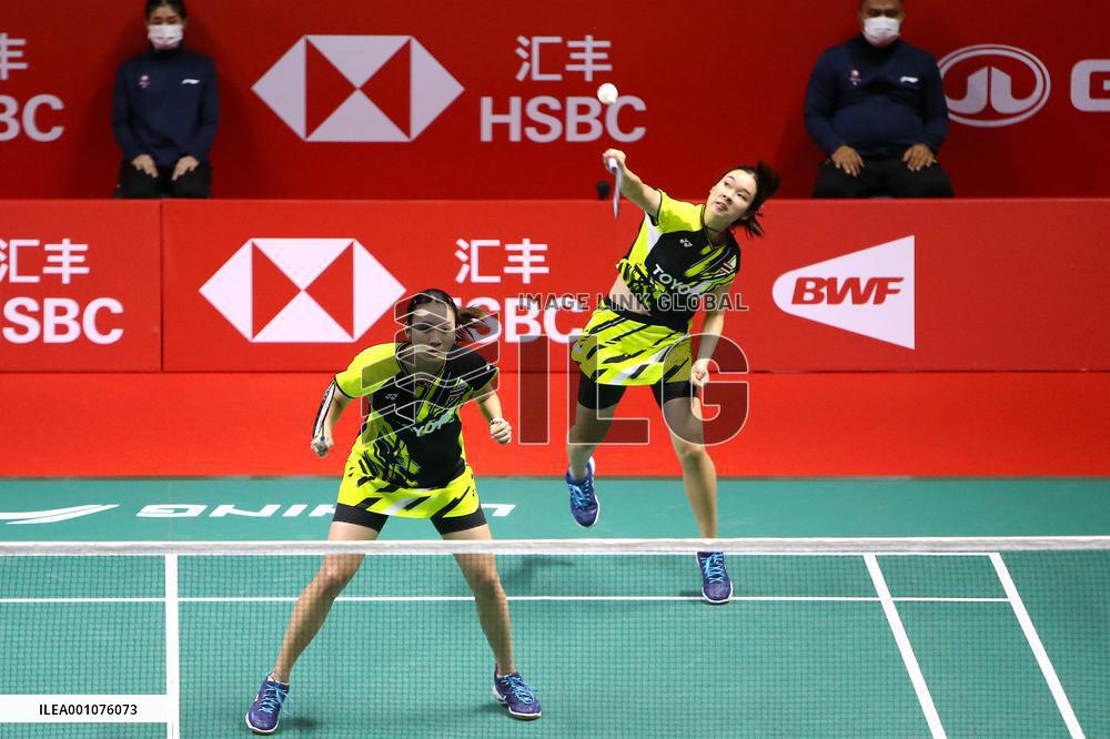 (SP)THAILAND-BANGKOK-BADMINTON-WORLD TOUR FINALS-WOMEN'S DOUBLES-FINAL