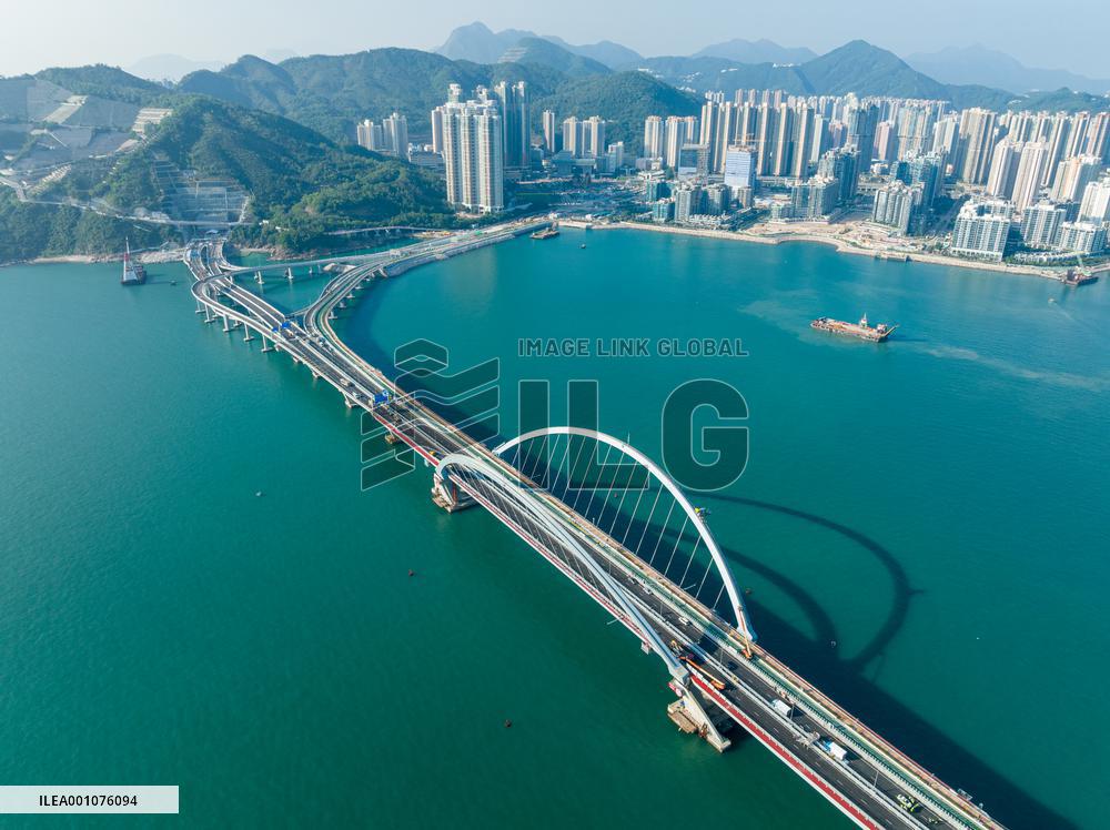 CHINA-HONG KONG-TSEUNG KWAN O CROSS BAY BRIDGE-OPEN (CN)