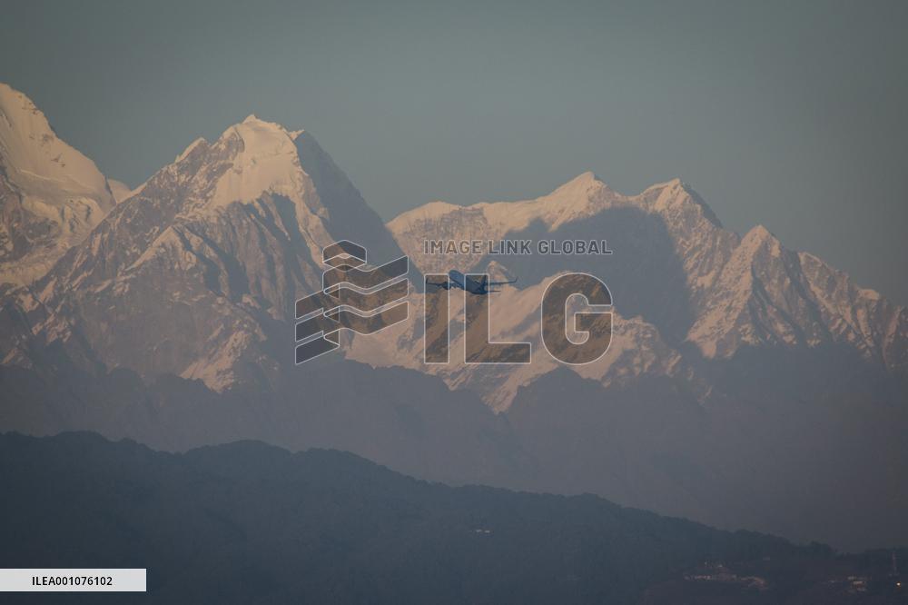 NEPAL-LALITPUR-MOUNTAIN RANGE