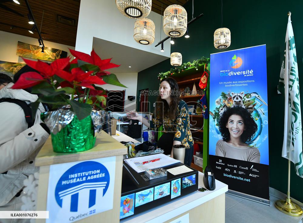 CANADA-QUEBEC-BECANCOUR-BIODIVERSITY MUSEUM