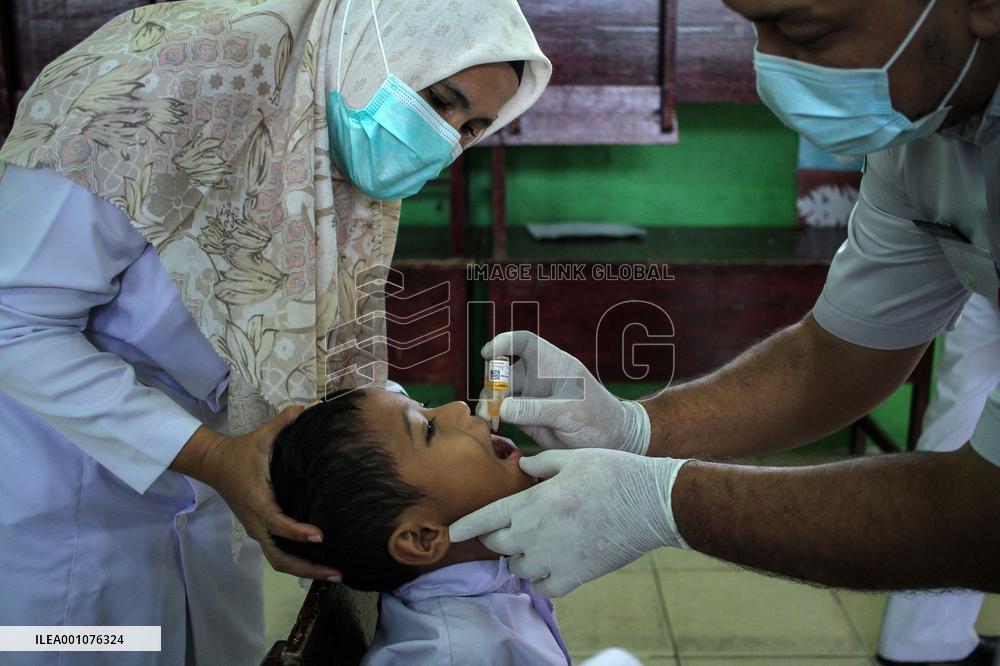 INDONESIA-ACEH-POLIO-IMMUNIZATION