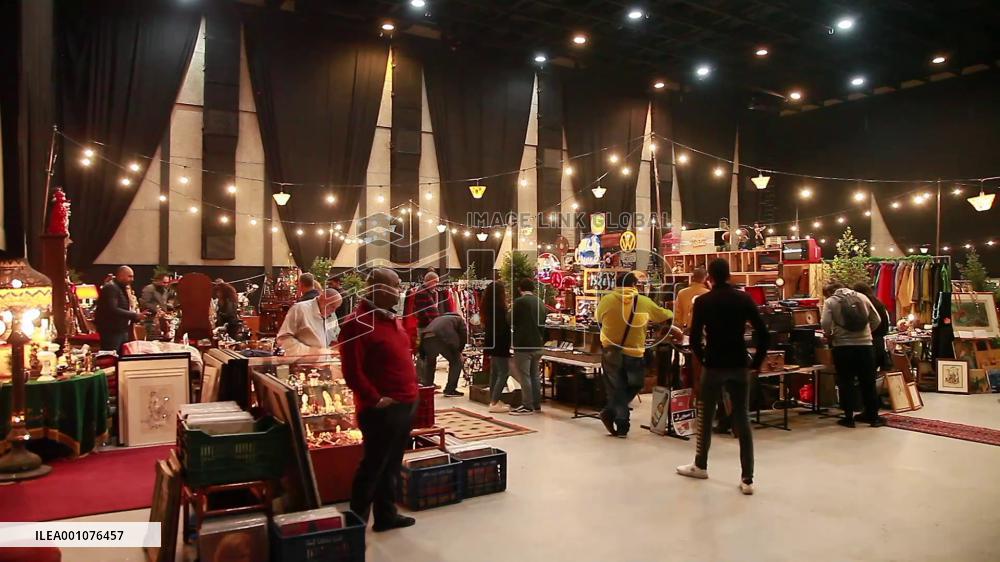 Christmas flea market in Beirut attracts antique lovers