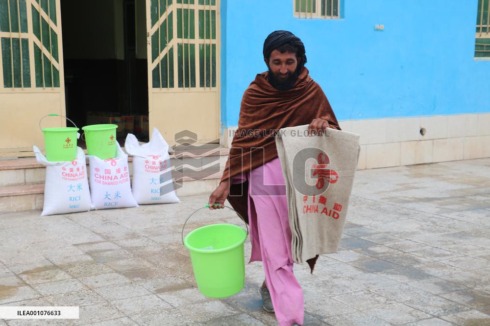 AFGHANISTAN-FARAH-CHINA-AID
