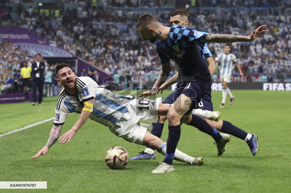 (SP)QATAR-LUSAIL-2022 WORLD CUP-SEMIFINAL-ARG VS CRO