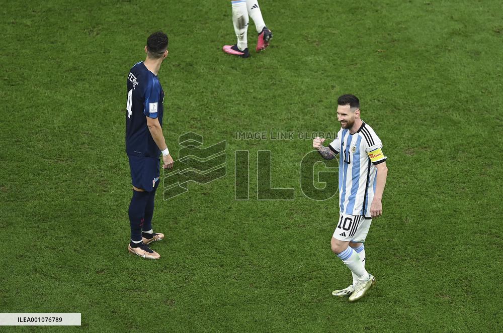 (SP)QATAR-LUSAIL-2022 WORLD CUP-SEMIFINAL-ARG VS CRO