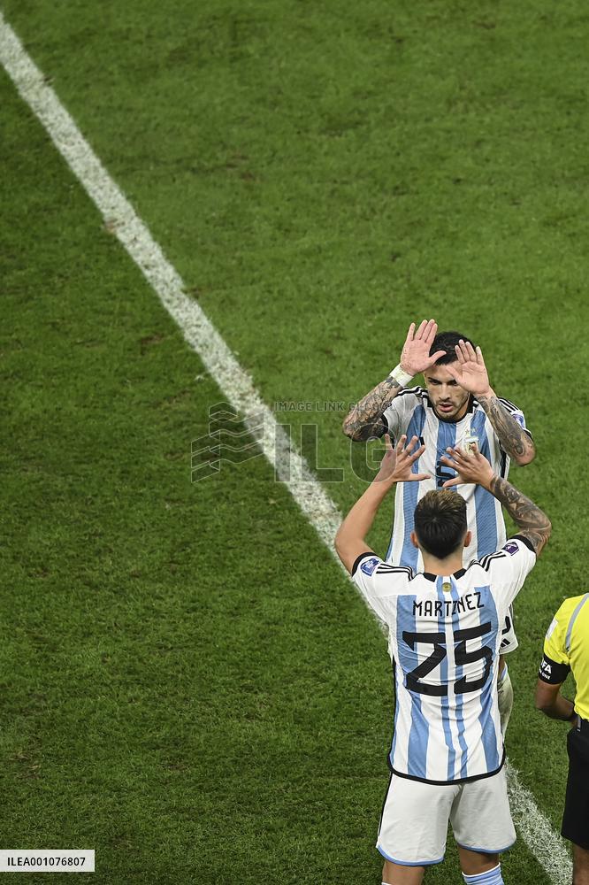 (SP)QATAR-LUSAIL-2022 WORLD CUP-SEMIFINAL-ARG VS CRO