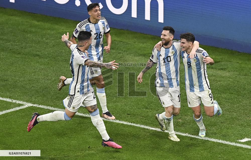 (SP)QATAR-LUSAIL-2022 WORLD CUP-SEMIFINAL-ARG VS CRO