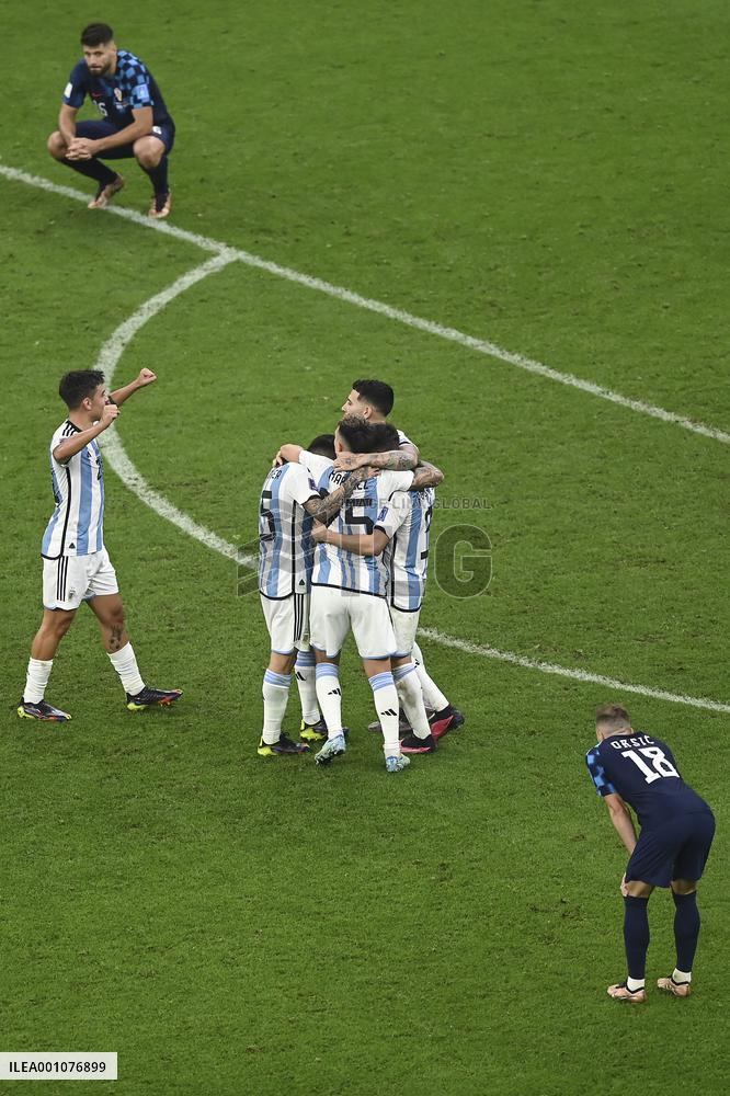 (SP)QATAR-LUSAIL-2022 WORLD CUP-SEMIFINAL-ARG VS CRO