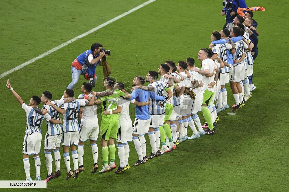 (SP)QATAR-LUSAIL-2022 WORLD CUP-SEMIFINAL-ARG VS CRO